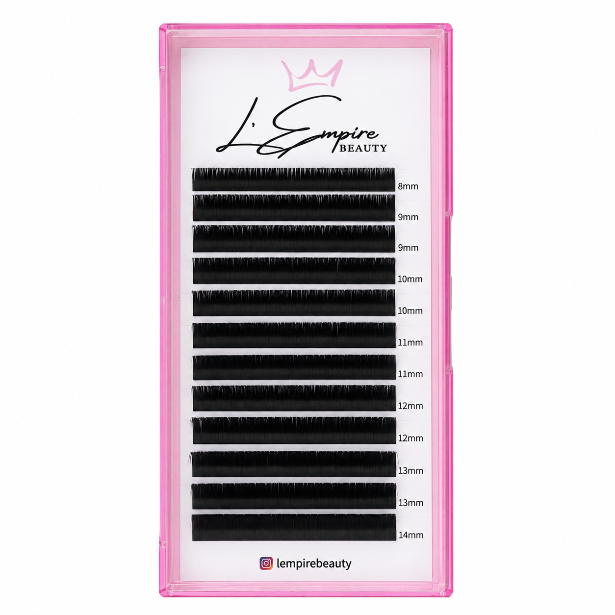 Palette extension de cils cil à cil – Collection Ellipse | L’Empire Beauty