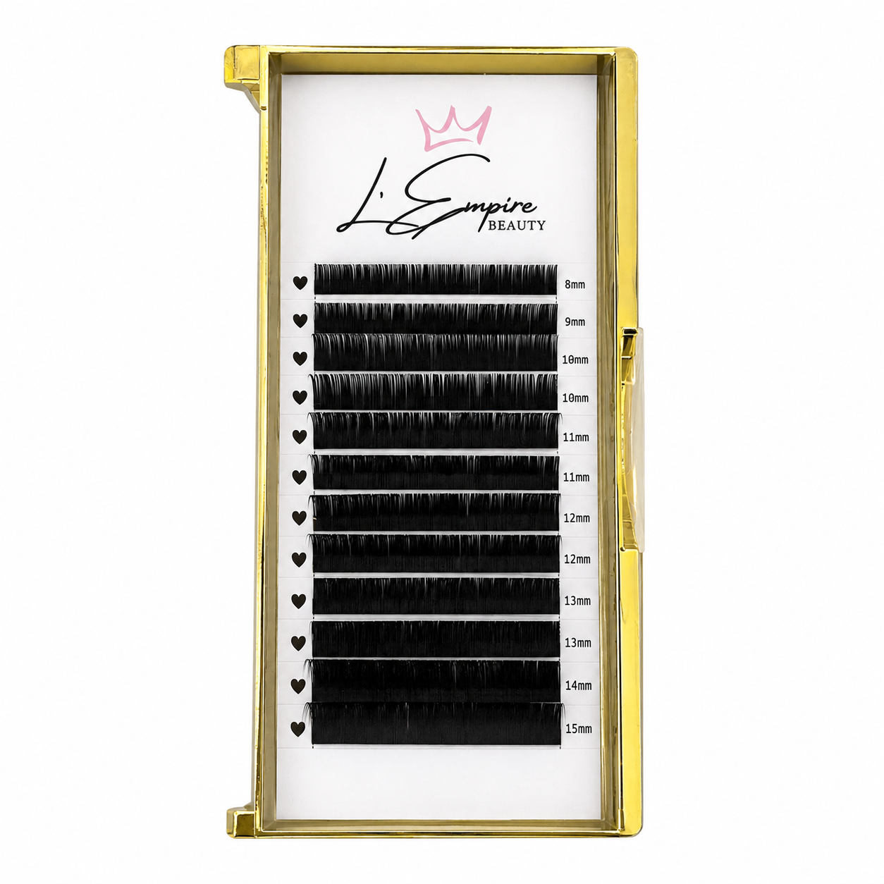 Palette extension de cils cil à cil – Fibre cachemire | L’Empire Beauty