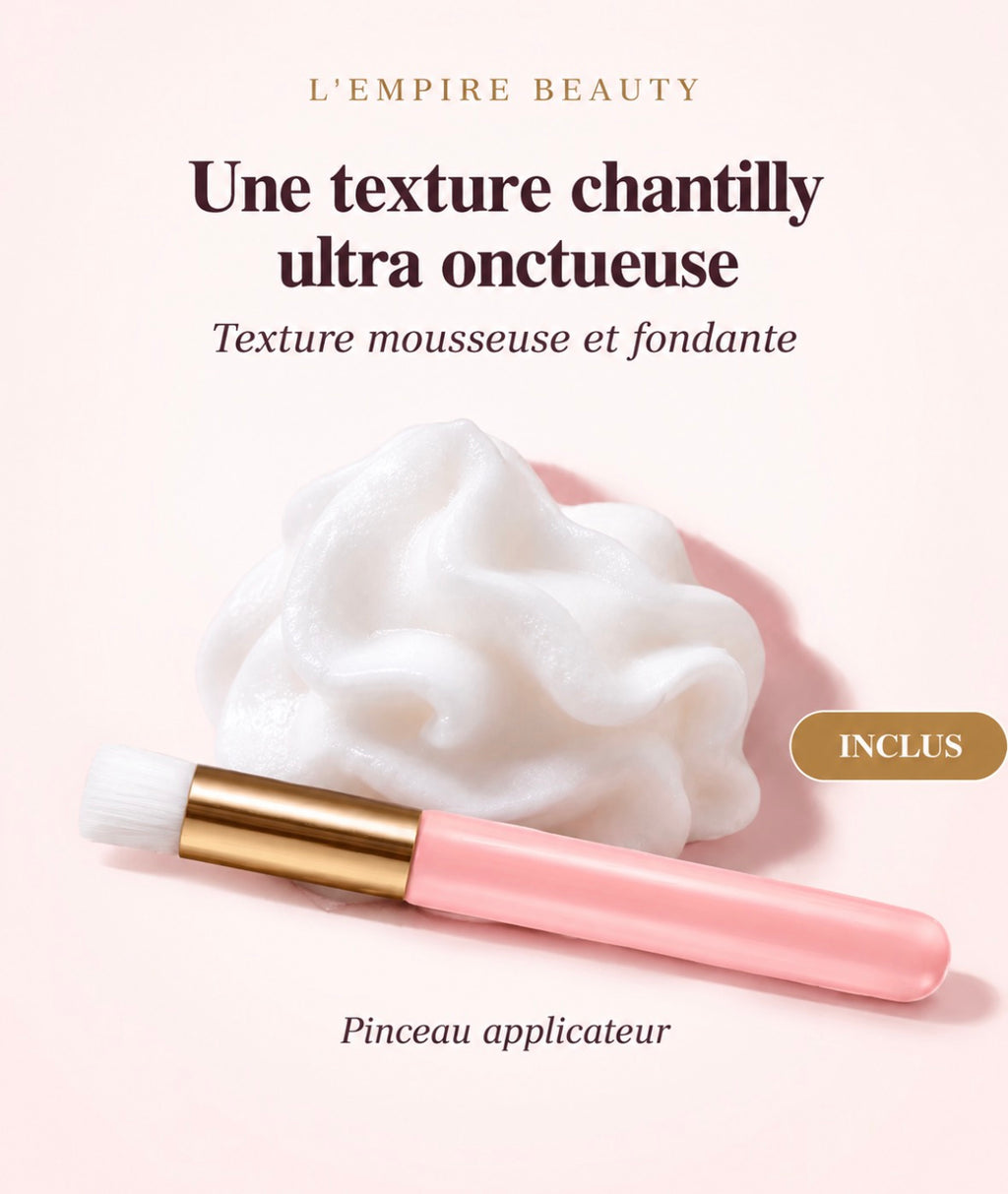 Mousse chantilly nettoyante pour extensions de cils – 100 ml